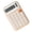 Almond, variant on Whaledi Student Friendly Portable Calculator Solar Double Power for School Finance Use