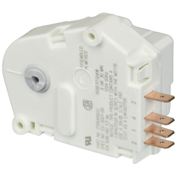 Endurance Pro 215846602 Defrost Timer for Refrigerator Replacement for Frigidaire Whirlpool