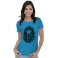 thumbnail image 3 of Ancient Egyptian Pyramid Pharaoh Womens Fitted Plus Size Graphic Tee Brisco Brands 3X, 3 of 5