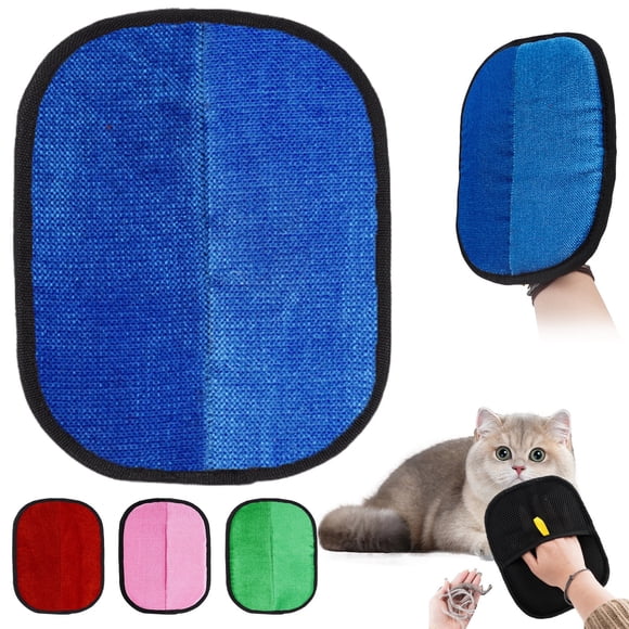 Tierhaar-Handschuh Tierhaar Handschuh Fellmagnet Zur Haarentfernung Bei Katzen Hunden Doppelseitig Wiederverwendbar Waschbar Entfernt Effektiv Haare Von Sofas Kleidung Und Autos
