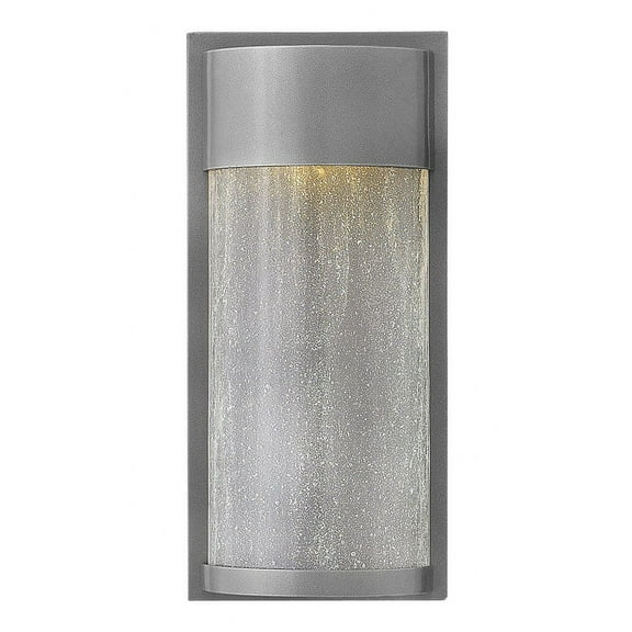 Hinkley Lighting 1340 Shelter 1 Light 13" Tall Integrated Led Outdoor Wall Sconc