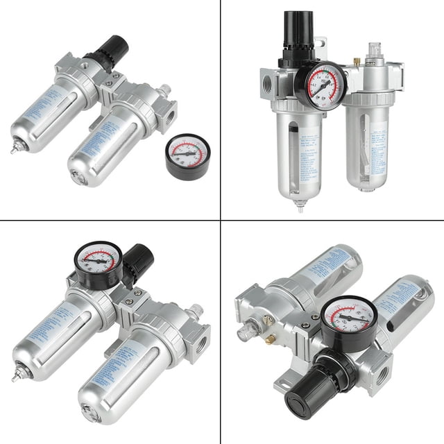 Filtro De Compresor, Regulador De Filtro De Aire De Alta Resistencia, 1/2 \"para Compresor De Aire Sistema De Aire Acondicionado Herramientas De Aire Comprimido Herramienta YLSHRF Otros