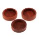 thumbnail image 1 of 3 Piezas de Colgante Bisel Colgante Resina Joyería Collar Artesanías DIY - 23x23x6.5MM Gloria Base de ajuste de madera en blanco, 1 of 9