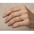 thumbnail image 2 of Gold Vermeil White Cubic Zirconias Rosary Ring, 2 of 4