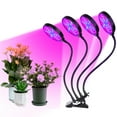 thumbnail image 1 of Amdohai Grow Light à DEL pour Plantes d'Intérieur 60 W 4 Têtes Rouge &, 1 of 7