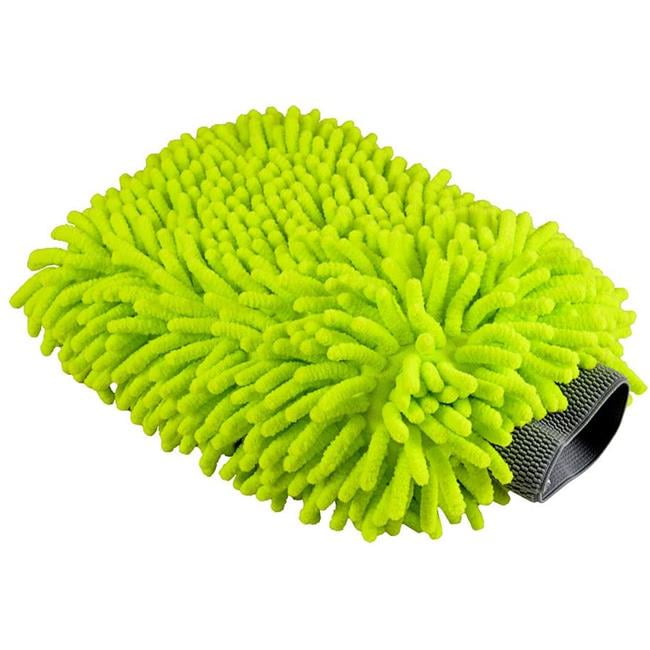 Detail King Chenlle Microfiber Wash Mitt with Scrubber 