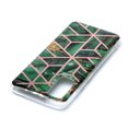 thumbnail image 4 of Galaxy S20 5G Cases, Allytech Ultra Slim Silicone TPU with Marble Pattern Drop Proof Full Protection Bumper Scratch Resistant Back TPU Cover Case for Samsung Galaxy S20 6.2",Dark Green Marble, 4 of 5