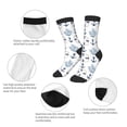 thumbnail image 3 of Fuzoiu Sea Vacations Print Kids Socks For Boys Girls,Grip Crew Socks with Non Slip,Lightweight Stretch Crew Socks,Toddlers Crew Boot Socks, 3 of 5