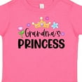thumbnail image 4 of Inktastic Grandma's Princess Crown and Flowers Girls Toddler T-Shirt, 4 of 5