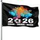 thumbnail image 2 of Yanonmyfd World Cup 2026 Merchandise,World Cup Flag 2026,World Cup Decorations for Party Photo Booth and Football Event,5×3 FT Yard Sign Garden Outdoor Flag,The Gift for Football Fans (style4), 2 of 10