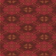 thumbnail image 1 of Ahgly Company Machine Washable Indoor Square Transitional Cranberry Red Area Rugs, 4' Square, 1 of 7