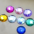 thumbnail image 1 of Jiaroswwei 100Pcs Round Flat Back Colorful Sewing Rhinestones DIY Handmade Accessories, 1 of 8