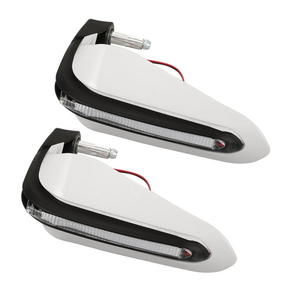 HOMEMAXS Universal Motorcycle Handguards with LED Signals Scooter Hand Guards Motorcycle Windshield Motorcycle Grips Dirt Bike Handguards for Off-Road Motorcycles