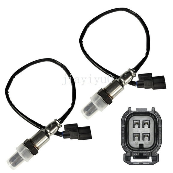 2pcs Oxygen Sensor Downstream Front & Rear for Honda Odyssey 2014-2017 V6 3.5L