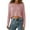 Pink-shirts, variant on Womens Sequined Party Crop Tops Trendy Solid Long Sleeve Shirts Dressy Casual Round Neck Blouse