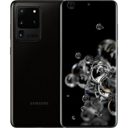 Refurbished Samsung Galaxy S20 Ultra 5G 128GB Fully Unlocked Black Grade B (LCD SHADOW)