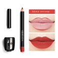thumbnail image 1 of 6 Colors Lip Liner Waterproof Sweat-proof Long-lasting Non-discoloring Matte Line Drawing Lipstick Pen With A Pencil Sharpener, 1 of 1