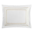 thumbnail image 4 of Chic Home Miliani 8-Piece Solid Color Cotton Comforter Set, Queen, Gold, 4 of 7