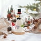 thumbnail image 4 of CaiYueKe Wool Felt Christmas Ornaments Handmade DIY Craft Kit Holiday Tree Decorations Festive Snowflake Xmas Crafts Hanging Decorations Party Supplies, 4 of 7
