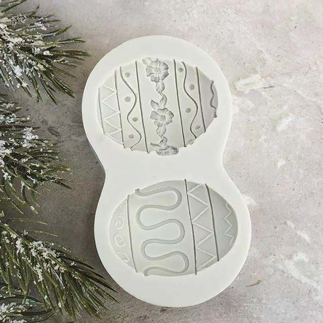 Oleegame 1PC Cookie Mold 3D Three-dimensional Easter with Pattern Dinosaur Chocolate Mold