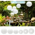 thumbnail image 5 of 6Pcs Paper Lanterns Decorative Round Paper Lantern Hanging Paper Lanterns for Party, Classroom, Wedding, Halloween,Christmas,Home Decoration, 8inch+10inch+12inch, 5 of 5