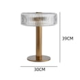 thumbnail image 2 of Lámpara de mesa de cristal for sala de estar, estudio, decoración de mesita de noche, 2 of 6