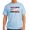 Light Blue, variant on - Real Men T Shirt - Men's Classic Cotton T-Shirts