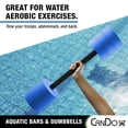 thumbnail image 5 of CanDo Aquatic Swim Bars and Dumbbells for Hydrotherapy, Swimming, Water Aerobics, Rehab, Swim Lessons, Pool Fitness & Learning to Swim, 5 of 8