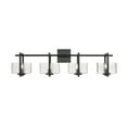 thumbnail image 2 of Innovations Lighting - Striate - 4 Light Bath Vanity In Art Deco Style-9 Inches, 2 of 5