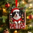 thumbnail image 2 of Uuowzo Christmas Gift Dog Acrylic Indoor Outdoor Christmas Decorations, F, 2 of 3