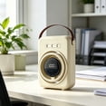 thumbnail image 6 of USB Rechargeable Humidifying Spray Fan,Three Mist Nozzle Desktop Cooling Fan for Office Home Outdoor Travel Summer Use, 6 of 7