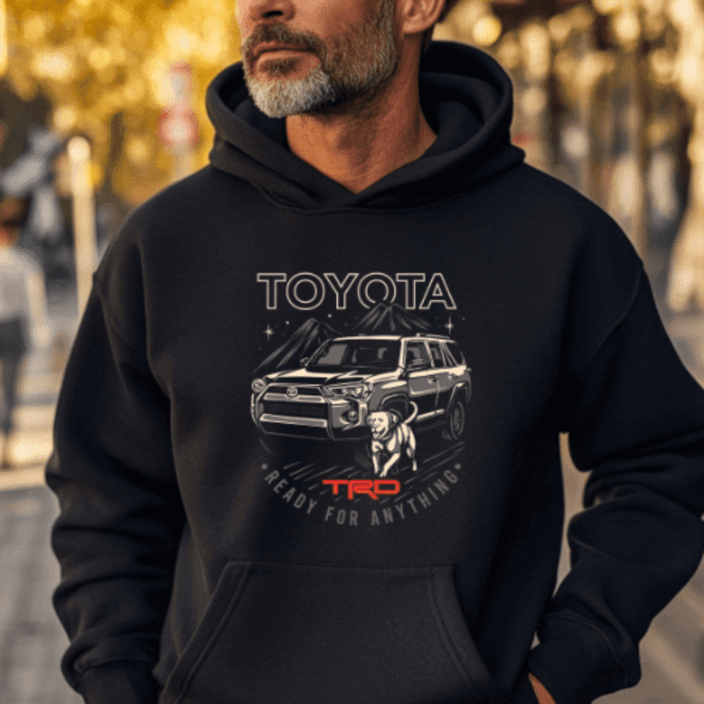 Toyota 4Runner TRD Dog Lover Hoodie Official Toyota Merch