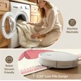 thumbnail image 5 of ODIKA Round Ribbon Motif Boho Border Center Seamless Pink Coquette Refined Structured Pet Friendly & Kids Safe Play for Playroom, Bedroom, Reading Nook, 5 of 7