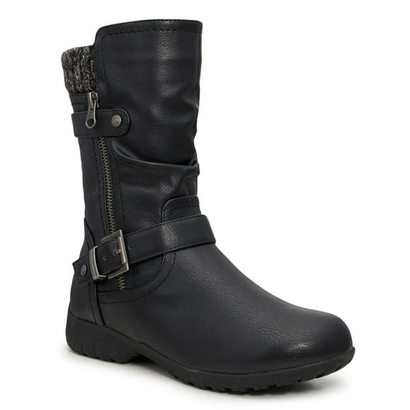 Elements Sierra Waterproof Wide Width Moto Winter Boot