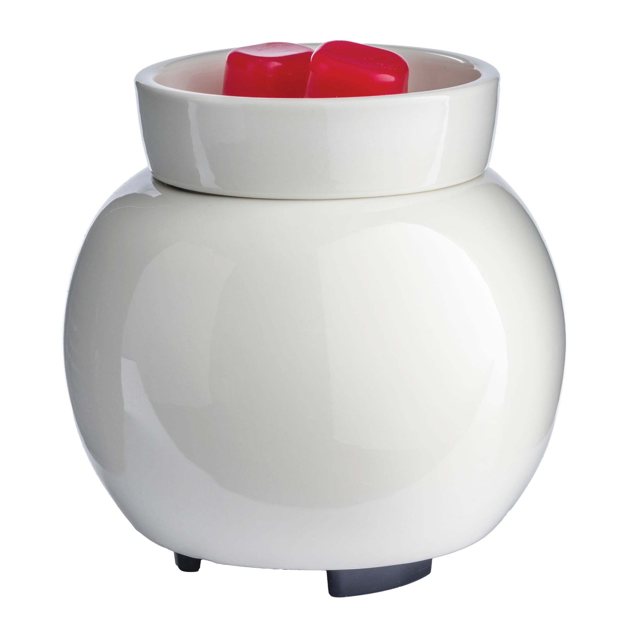 Mainstays Modern Glam Bubble Wax Melt Warmer, Arctic White Finish