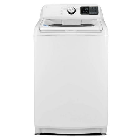Midea MLV45N1BWW 4.5 Cu. Ft. White HE Top Load Washer with Agitator