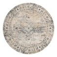 thumbnail image 2 of Unique Loom Portland Collection Area Rug - Canby (10' Round Gray/Blue), 2 of 9