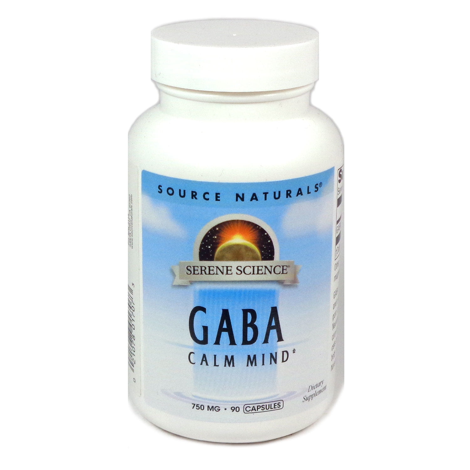 Source Naturals GABA 750mg 90 cap