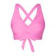 thumbnail image 4 of MKLEKYY Trajes De Baño Dama Women Lace Up Swimwear Tops Underwire Full Coverage Bikini Top Push Up Swim Crop Top Tie Back Bathing Suit Tops, 4 of 5