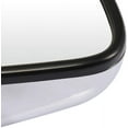 thumbnail image 4 of CCIYU Left Side View Mirror Manual Adjustment Manual Folding Chrome Fits for 1987 1988 For Toyota Pickup 1987 1988 1989 For Toyota 4Runner, 4 of 6