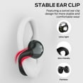 thumbnail image 6 of Monster Wireless Headphones Bone Conduction Ear Clip Bluetooth 5.4 Earphone Multi Mic AI noise Cancelling Wireless Earbuds, Black, 6 of 7