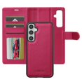 thumbnail image 3 of LC.IMEEKE Case for Samsung Galaxy A36 5G 6.7 inch, 2 in1 Multifunctional Detachable Wallet Phone Case for Men Women with RFID Blocking Wrist Strap Shockproof Protective Case,Red,For Galaxy A36 5G, 3 of 13
