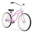 thumbnail image 1 of Firmstrong Vélo Cruiser de Plage pour Femme Urban à Vitesse Unique 26 Pouces, Rose, 1 of 5