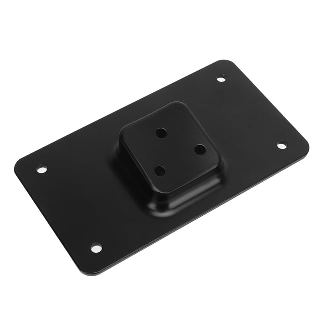 Support de Plaque d'Immatriculation à 3 Trous, Support de Plaque d'Immatriculation Anti-Vibration pour Moto