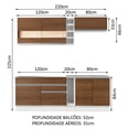 thumbnail image 3 of Cocina Integral Completa Modular Madesa Glamy 220cm, 3 of 5