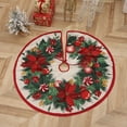 thumbnail image 6 of Upgraded Christmas Ornaments Christmas Tree Skirt 80CM Printed Tree Skirt Home Christmas Tree Decoration W, 6 of 8