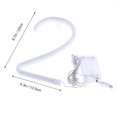 thumbnail image 5 of Neon Lamp Roman Numerals Shape LED Night Light for Birthday Wedding Party Bedroom Wall Hanging Decor without Batteries - Warm White Light (Number 2), 5 of 6