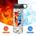 thumbnail image 6 of Sikiie Ragonfly And Ladybug Print 18OZ Insulated Straw Cup, Portable Leak-proof Sports Water Bottle, Stainless Steel Water Cup Suitable for Home and Outdoor, 6 of 8
