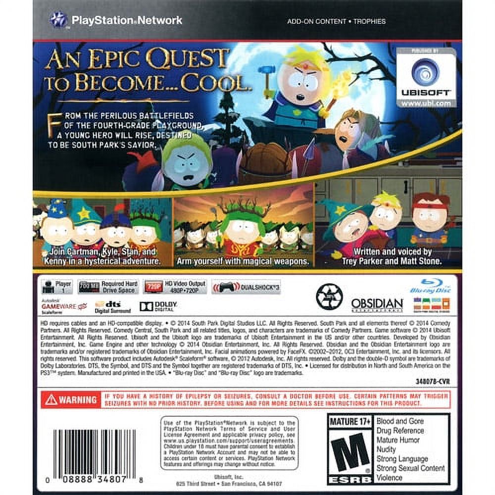 South Park:  The Stick of Truth - Playstation 3 Pre-Owned - image 2 of 7