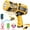 M2 - Zoomable Focus, variant on EZBY 150000 Lumens Rechargeable Flashlight, High Powered LED Handheld Spotlight,12800mAh Rechargeable Battery,USB Output Power Bank, Aluminum Alloy Body for Camping Outdoor Emergency Work